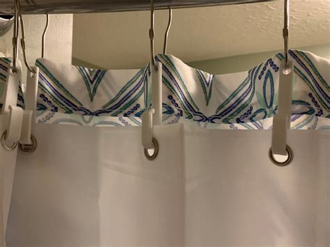 shower curtain extension hooks